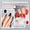 image:imageBeetles Orange Cat Eye Gel Nail Polish  15ML Orange Soda Summer Cat Eye Glitter Magnetic Gel Polish Shimmer Effect Soak Off UV French Nail Art Design Salon DIY Manicure Gifts for WomenF  Velvet Silver  Lunar Gleam