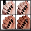 image:imageBeetles Orange Cat Eye Gel Nail Polish  15ML Orange Soda Summer Cat Eye Glitter Magnetic Gel Polish Shimmer Effect Soak Off UV French Nail Art Design Salon DIY Manicure Gifts for WomenG  Creme Black  8ML Silent Charm
