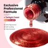 image:imageBeetles Orange Cat Eye Gel Nail Polish  15ML Orange Soda Summer Cat Eye Glitter Magnetic Gel Polish Shimmer Effect Soak Off UV French Nail Art Design Salon DIY Manicure Gifts for WomenC  Velvet Red  Twilight Toast