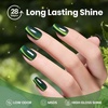 image:imageBeetles Orange Cat Eye Gel Nail Polish  15ML Orange Soda Summer Cat Eye Glitter Magnetic Gel Polish Shimmer Effect Soak Off UV French Nail Art Design Salon DIY Manicure Gifts for WomenH  Rainbow Green  Forest Flame