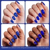 image:imageBeetles Orange Cat Eye Gel Nail Polish  15ML Orange Soda Summer Cat Eye Glitter Magnetic Gel Polish Shimmer Effect Soak Off UV French Nail Art Design Salon DIY Manicure Gifts for WomenD  Creme Blue  15ML Royal Blue