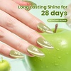 image:imageBeetles Orange Cat Eye Gel Nail Polish  15ML Orange Soda Summer Cat Eye Glitter Magnetic Gel Polish Shimmer Effect Soak Off UV French Nail Art Design Salon DIY Manicure Gifts for WomenH  Glassy Green  Pistachio Gleam