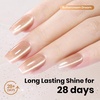 image:imageBeetles Orange Cat Eye Gel Nail Polish  15ML Orange Soda Summer Cat Eye Glitter Magnetic Gel Polish Shimmer Effect Soak Off UV French Nail Art Design Salon DIY Manicure Gifts for WomenL  Glassy Gold  Buttercream Dream