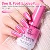 image:imageBeetles Orange Cat Eye Gel Nail Polish  15ML Orange Soda Summer Cat Eye Glitter Magnetic Gel Polish Shimmer Effect Soak Off UV French Nail Art Design Salon DIY Manicure Gifts for WomenB  Glassy Pink  Pitaya Glow