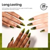 image:imageBeetles Orange Cat Eye Gel Nail Polish  15ML Orange Soda Summer Cat Eye Glitter Magnetic Gel Polish Shimmer Effect Soak Off UV French Nail Art Design Salon DIY Manicure Gifts for WomenH  Velvet Green  Olive Emerald