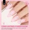 image:imageBeetles Orange Cat Eye Gel Nail Polish  15ML Orange Soda Summer Cat Eye Glitter Magnetic Gel Polish Shimmer Effect Soak Off UV French Nail Art Design Salon DIY Manicure Gifts for WomenB  Sheer Pink  Ballet Tutu