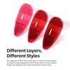 image:imageBeetles Orange Cat Eye Gel Nail Polish  15ML Orange Soda Summer Cat Eye Glitter Magnetic Gel Polish Shimmer Effect Soak Off UV French Nail Art Design Salon DIY Manicure Gifts for WomenC  Sheer Red  Red Jelly