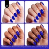 image:imageBeetles Orange Cat Eye Gel Nail Polish  15ML Orange Soda Summer Cat Eye Glitter Magnetic Gel Polish Shimmer Effect Soak Off UV French Nail Art Design Salon DIY Manicure Gifts for WomenD  Creme Blue  8ML Eternal Blue