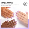 image:imageBeetles Orange Cat Eye Gel Nail Polish  15ML Orange Soda Summer Cat Eye Glitter Magnetic Gel Polish Shimmer Effect Soak Off UV French Nail Art Design Salon DIY Manicure Gifts for WomenJ  Sheer Purple  Purple Jelly