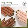 image:imageBeetles Orange Cat Eye Gel Nail Polish  15ML Orange Soda Summer Cat Eye Glitter Magnetic Gel Polish Shimmer Effect Soak Off UV French Nail Art Design Salon DIY Manicure Gifts for WomenH  Sheer Green  Green Jelly