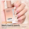 image:imageBeetles Orange Cat Eye Gel Nail Polish  15ML Orange Soda Summer Cat Eye Glitter Magnetic Gel Polish Shimmer Effect Soak Off UV French Nail Art Design Salon DIY Manicure Gifts for WomenL  Glassy Gold  Buttercream Dream