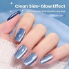 image:imageBeetles Orange Cat Eye Gel Nail Polish  15ML Orange Soda Summer Cat Eye Glitter Magnetic Gel Polish Shimmer Effect Soak Off UV French Nail Art Design Salon DIY Manicure Gifts for WomenD  Velvet Blue  Glacial Sigh