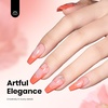 image:imageBeetles Orange Cat Eye Gel Nail Polish  15ML Orange Soda Summer Cat Eye Glitter Magnetic Gel Polish Shimmer Effect Soak Off UV French Nail Art Design Salon DIY Manicure Gifts for WomenM  Creme Orange  8ML Passionate Fireworks