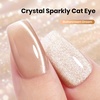 image:imageBeetles Orange Cat Eye Gel Nail Polish  15ML Orange Soda Summer Cat Eye Glitter Magnetic Gel Polish Shimmer Effect Soak Off UV French Nail Art Design Salon DIY Manicure Gifts for WomenL  Glassy Gold  Buttercream Dream