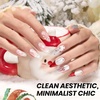 image:imageBeetles Orange Cat Eye Gel Nail Polish  15ML Orange Soda Summer Cat Eye Glitter Magnetic Gel Polish Shimmer Effect Soak Off UV French Nail Art Design Salon DIY Manicure Gifts for WomenF  Velvet Silver  Star Cascade