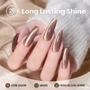 image:imageBeetles Orange Cat Eye Gel Nail Polish  15ML Orange Soda Summer Cat Eye Glitter Magnetic Gel Polish Shimmer Effect Soak Off UV French Nail Art Design Salon DIY Manicure Gifts for WomenI  Velvet Brown  Velvet Cinnamon