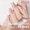 image:imageBeetles Orange Cat Eye Gel Nail Polish  15ML Orange Soda Summer Cat Eye Glitter Magnetic Gel Polish Shimmer Effect Soak Off UV French Nail Art Design Salon DIY Manicure Gifts for WomenB  Glassy Pink  Silk Serum