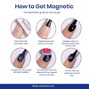 image:imageBeetles Orange Cat Eye Gel Nail Polish  15ML Orange Soda Summer Cat Eye Glitter Magnetic Gel Polish Shimmer Effect Soak Off UV French Nail Art Design Salon DIY Manicure Gifts for WomenD  Velvet Blue  Mystical Aura