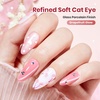 image:imageBeetles Orange Cat Eye Gel Nail Polish  15ML Orange Soda Summer Cat Eye Glitter Magnetic Gel Polish Shimmer Effect Soak Off UV French Nail Art Design Salon DIY Manicure Gifts for WomenB  Glassy Pink  Grapefruit Glow