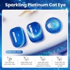 image:imageBeetles Orange Cat Eye Gel Nail Polish  15ML Orange Soda Summer Cat Eye Glitter Magnetic Gel Polish Shimmer Effect Soak Off UV French Nail Art Design Salon DIY Manicure Gifts for WomenD  Velvet Blue  Stellar Blue