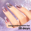 image:imageBeetles Orange Cat Eye Gel Nail Polish  15ML Orange Soda Summer Cat Eye Glitter Magnetic Gel Polish Shimmer Effect Soak Off UV French Nail Art Design Salon DIY Manicure Gifts for WomenJ  Rainbow Purple  Lagoons Blush