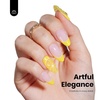 image:imageBeetles Orange Cat Eye Gel Nail Polish  15ML Orange Soda Summer Cat Eye Glitter Magnetic Gel Polish Shimmer Effect Soak Off UV French Nail Art Design Salon DIY Manicure Gifts for WomenK  Creme Yellow  8ML Sunrise Glow