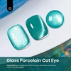 image:imageBeetles Orange Cat Eye Gel Nail Polish  15ML Orange Soda Summer Cat Eye Glitter Magnetic Gel Polish Shimmer Effect Soak Off UV French Nail Art Design Salon DIY Manicure Gifts for WomenD  Glassy Blue  Teal Radiance