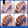 image:imageBeetles Orange Cat Eye Gel Nail Polish  15ML Orange Soda Summer Cat Eye Glitter Magnetic Gel Polish Shimmer Effect Soak Off UV French Nail Art Design Salon DIY Manicure Gifts for WomenD  Creme Blue  8ML Abyss Halo