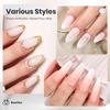 image:imageBeetles Orange Cat Eye Gel Nail Polish  15ML Orange Soda Summer Cat Eye Glitter Magnetic Gel Polish Shimmer Effect Soak Off UV French Nail Art Design Salon DIY Manicure Gifts for WomenA  Sheer White  8ML Vanilla Milkshake