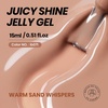 image:imageBeetles Orange Cat Eye Gel Nail Polish  15ML Orange Soda Summer Cat Eye Glitter Magnetic Gel Polish Shimmer Effect Soak Off UV French Nail Art Design Salon DIY Manicure Gifts for WomenI  Sheer Brown  Warm Sand Whispers