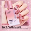 image:imageBeetles Orange Cat Eye Gel Nail Polish  15ML Orange Soda Summer Cat Eye Glitter Magnetic Gel Polish Shimmer Effect Soak Off UV French Nail Art Design Salon DIY Manicure Gifts for WomenB  Glassy Pink  Velvet Bloom