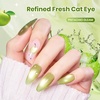 image:imageBeetles Orange Cat Eye Gel Nail Polish  15ML Orange Soda Summer Cat Eye Glitter Magnetic Gel Polish Shimmer Effect Soak Off UV French Nail Art Design Salon DIY Manicure Gifts for WomenH  Glassy Green  Pistachio Gleam