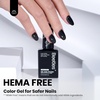 image:imageBeetles Orange Cat Eye Gel Nail Polish  15ML Orange Soda Summer Cat Eye Glitter Magnetic Gel Polish Shimmer Effect Soak Off UV French Nail Art Design Salon DIY Manicure Gifts for WomenG  Creme Black  8ML Silent Charm