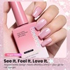 image:imageBeetles Orange Cat Eye Gel Nail Polish  15ML Orange Soda Summer Cat Eye Glitter Magnetic Gel Polish Shimmer Effect Soak Off UV French Nail Art Design Salon DIY Manicure Gifts for WomenB  Glassy Pink  Sugar Swirl