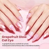 image:imageBeetles Orange Cat Eye Gel Nail Polish  15ML Orange Soda Summer Cat Eye Glitter Magnetic Gel Polish Shimmer Effect Soak Off UV French Nail Art Design Salon DIY Manicure Gifts for WomenB  Glassy Pink  Grapefruit Glow