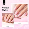 image:imageBeetles Orange Cat Eye Gel Nail Polish  15ML Orange Soda Summer Cat Eye Glitter Magnetic Gel Polish Shimmer Effect Soak Off UV French Nail Art Design Salon DIY Manicure Gifts for WomenB  Sheer Pink  Bubblegum Nails