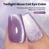 image:imageBeetles Orange Cat Eye Gel Nail Polish  15ML Orange Soda Summer Cat Eye Glitter Magnetic Gel Polish Shimmer Effect Soak Off UV French Nail Art Design Salon DIY Manicure Gifts for WomenJ  Velvet Purple  Twilight Muse