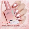 image:imageBeetles Orange Cat Eye Gel Nail Polish  15ML Orange Soda Summer Cat Eye Glitter Magnetic Gel Polish Shimmer Effect Soak Off UV French Nail Art Design Salon DIY Manicure Gifts for WomenB  Glassy Pink  Blushing Haze