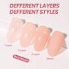 image:imageBeetles Orange Cat Eye Gel Nail Polish  15ML Orange Soda Summer Cat Eye Glitter Magnetic Gel Polish Shimmer Effect Soak Off UV French Nail Art Design Salon DIY Manicure Gifts for WomenB  Sheer Pink  Bare Bloom