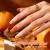 image:imageBeetles Orange Gel Nail Polish  Warm Burnt Caramel Orange Color Gel 15ml Soak Off UV LED Gel Polish for Fall Nails Nail Art Manicure for Women Home Salon DIY Nail Design