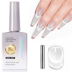 image:imageBeetles Orange Cat Eye Gel Nail Polish  15ML Orange Soda Summer Cat Eye Glitter Magnetic Gel Polish Shimmer Effect Soak Off UV French Nail Art Design Salon DIY Manicure Gifts for WomenF  Velvet Silver  Lunar Silk