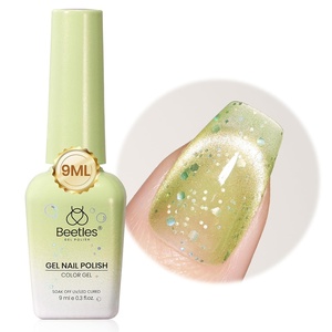 image:imageBeetles Orange Cat Eye Gel Nail Polish  15ML Orange Soda Summer Cat Eye Glitter Magnetic Gel Polish Shimmer Effect Soak Off UV French Nail Art Design Salon DIY Manicure Gifts for WomenMojito Mint