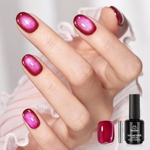 image:imageBeetles Orange Cat Eye Gel Nail Polish  15ML Orange Soda Summer Cat Eye Glitter Magnetic Gel Polish Shimmer Effect Soak Off UV French Nail Art Design Salon DIY Manicure Gifts for WomenC  Velvet Red  Cherry Lights