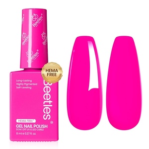 image:imageBeetles Orange Cat Eye Gel Nail Polish  15ML Orange Soda Summer Cat Eye Glitter Magnetic Gel Polish Shimmer Effect Soak Off UV French Nail Art Design Salon DIY Manicure Gifts for WomenB  Creme Pink  8ML Neon Whispers