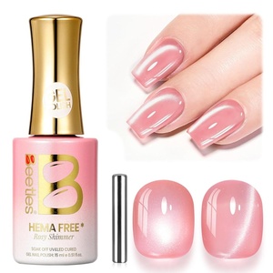 image:imageBeetles Orange Cat Eye Gel Nail Polish  15ML Orange Soda Summer Cat Eye Glitter Magnetic Gel Polish Shimmer Effect Soak Off UV French Nail Art Design Salon DIY Manicure Gifts for WomenB  Velvet Pink  Rosy Shimmer