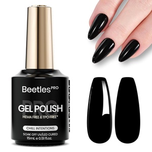 image:imageBeetles PRO Yellow Gel Polish  Chamomile Light HEMAFree amp TPOFREE 15ml Bright Lemon Yellow Color Gel Polish Summer UV LED Soak Off Gel for Salon amp Home UseG  Creme Black  Chill Intentions