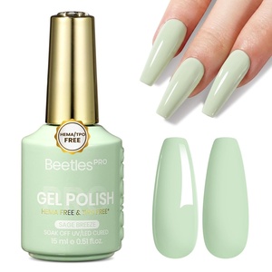 image:imageBeetles PRO Yellow Gel Polish  Chamomile Light HEMAFree amp TPOFREE 15ml Bright Lemon Yellow Color Gel Polish Summer UV LED Soak Off Gel for Salon amp Home UseSage Breeze
