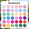 image:imageBeetles Neon Gel Nail Polish Set  75ML 20 Color Summer Gel Polish Kit with Base Coat Glossy amp Matte Top Coat Pearl Pink Blue Red Yellow Orange Gel Soak Off UV Led Nails Summer Gift for WomenWoodland Fairy