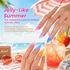 image:imageBeetles Neon Gel Nail Polish Set  75ML 20 Color Summer Gel Polish Kit with Base Coat Glossy amp Matte Top Coat Pearl Pink Blue Red Yellow Orange Gel Soak Off UV Led Nails Summer Gift for Women000JellyLike Summer