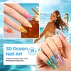 image:imageBeetles Neon Gel Nail Polish Set  75ML 20 Color Summer Gel Polish Kit with Base Coat Glossy amp Matte Top Coat Pearl Pink Blue Red Yellow Orange Gel Soak Off UV Led Nails Summer Gift for WomenIsland Holiday